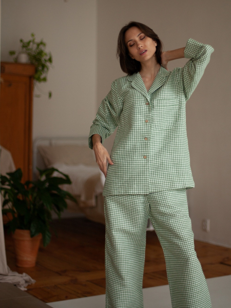 Пижама Soul limited green cage