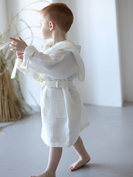 Халат детский Cuddles waffel white