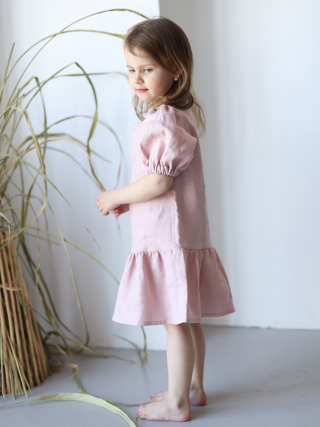 Платье детское Karolina mini dusty rose
