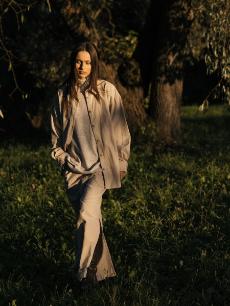 Брюки flannel Veter natural