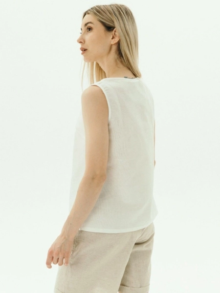 Топ ECO Elle white