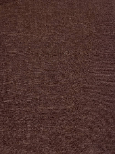 Умягченная ткань льняная Шоколад арт.112-УМ