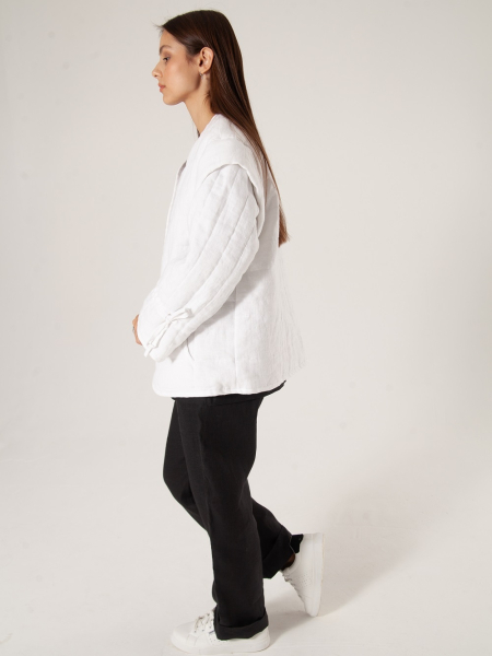 Куртка-жилет Boho white
