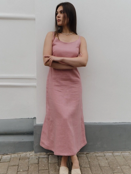 Платье Easy dusty rose