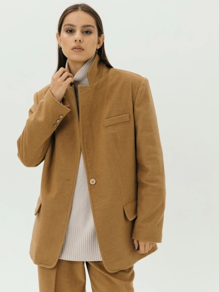 Жакет wool Parisian limited mustard
