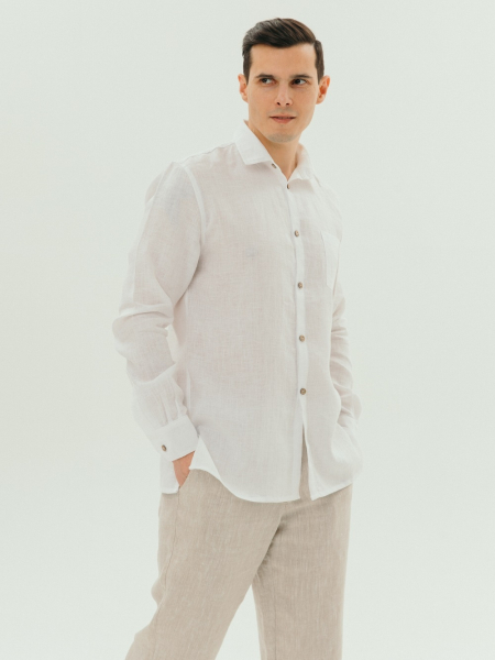 Рубашка Mont Blanc white