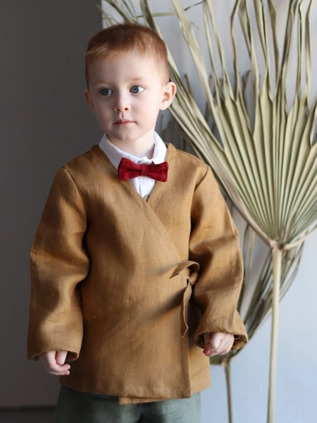 Галстук-бабочка Teddy limited vinous