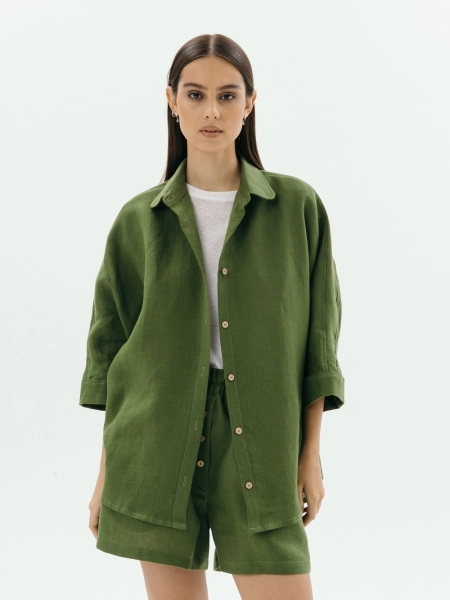 Рубашка Sunny limited green