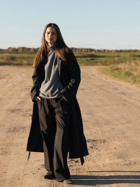 Брюки wool Classy black