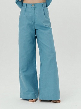Брюки-палаццо Parisian limited azure