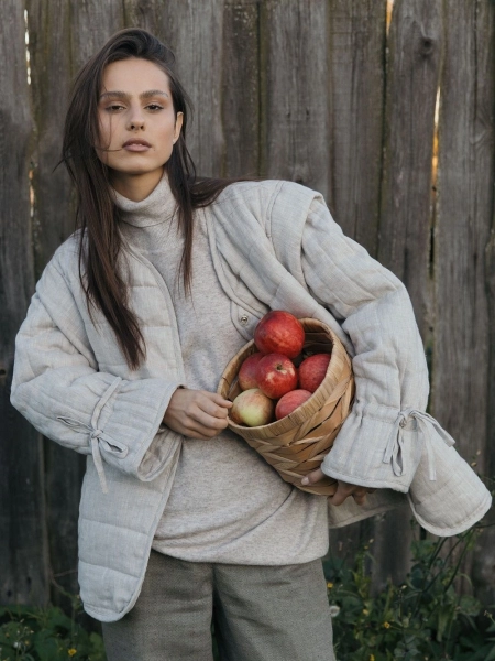 Куртка-жилет Boho natural