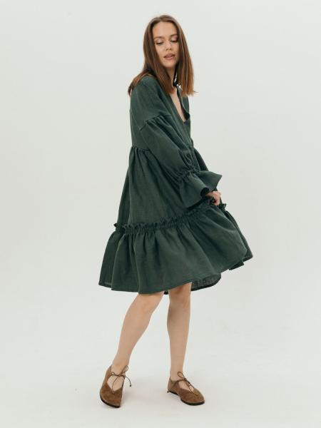 Платье Virginia limited green