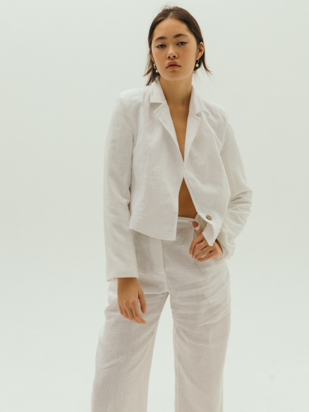 Жакет Classy white