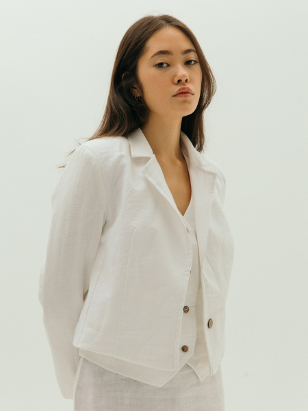 Жакет Classy white