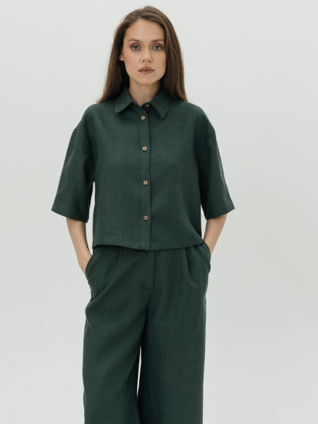 Рубашка Aura limited green