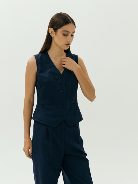 Жилетка wool Classy limited sea