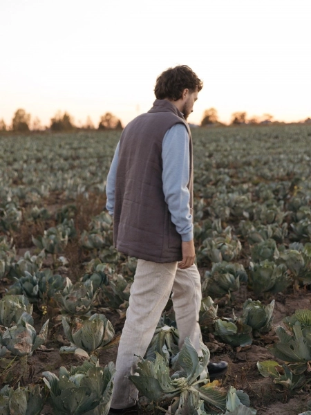 Жилет стеганый Snowfall graphite