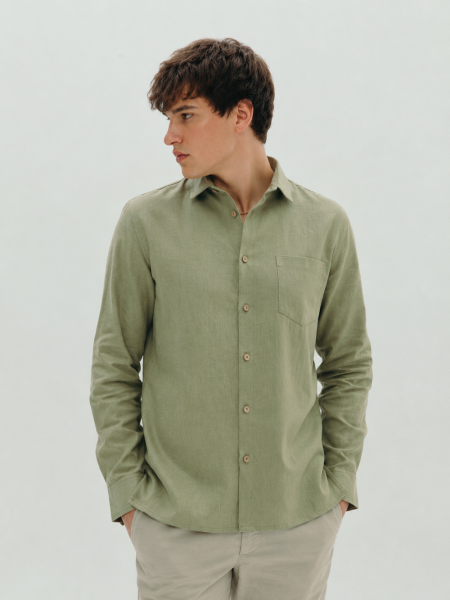 Рубашка Mont Blanc limited green