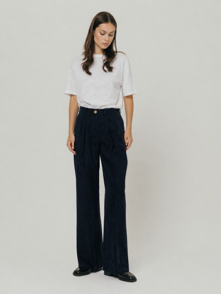 Брюки velvet Widely limited sea