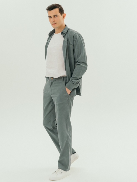 Брюки velvet Rick graphite