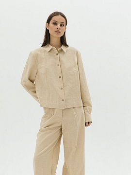 Рубашка Vivid limited creamy melange