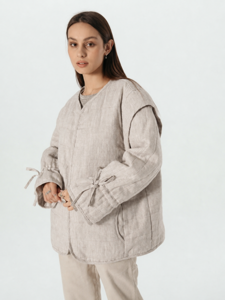 Куртка-жилет Boho natural