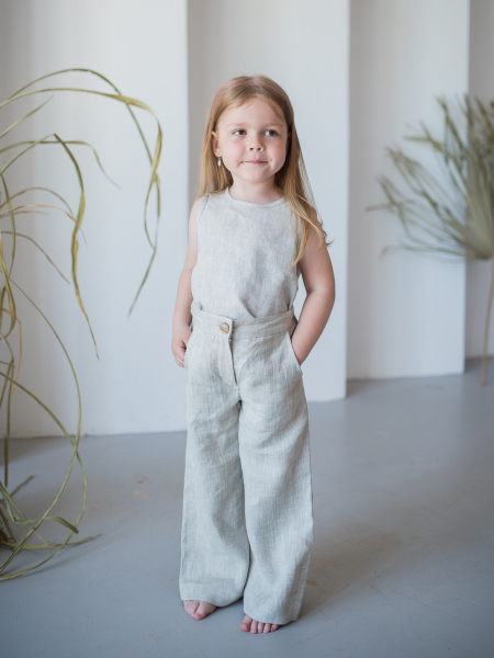 Брюки детские mini boss natural