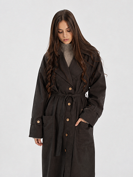 Тренч London black