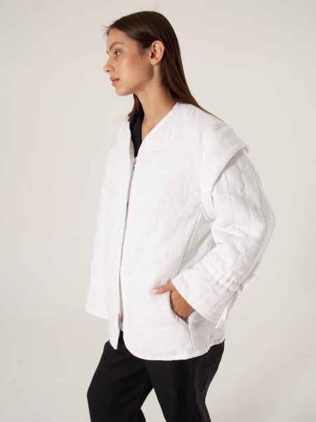 Куртка-жилет Boho white