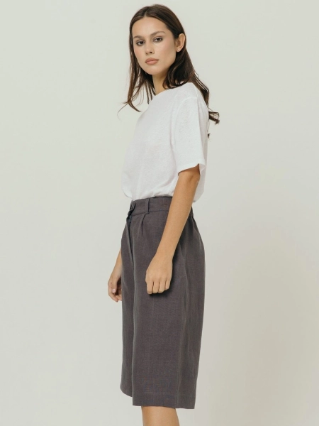 Шорты-бермуды Milan graphite