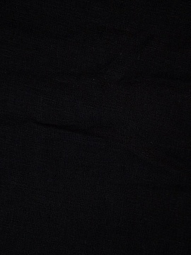 Ткань лен Черный арт.008