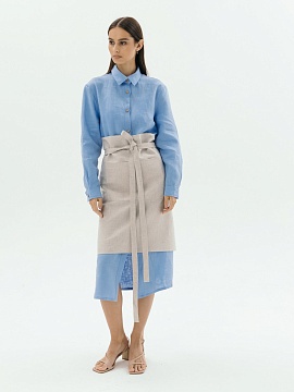 Фартук льняной Брион натуральный