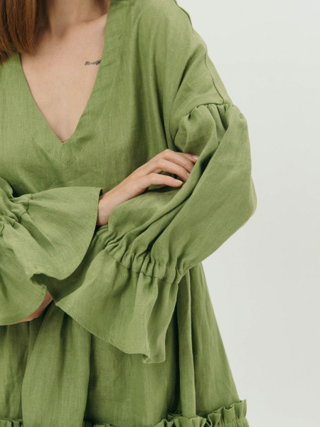 Платье Virginia limited lime