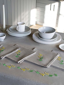 Комплект столовый Мимоза