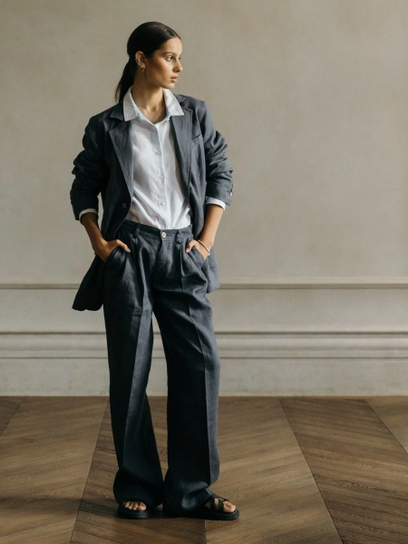 Брюки Widely graphite