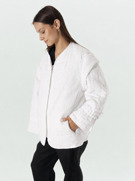 Куртка-жилет Boho white