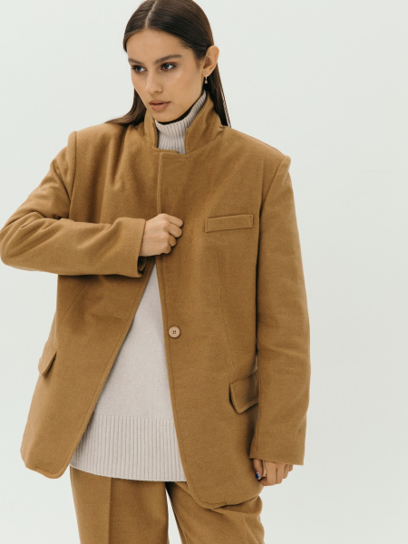 Жакет wool Parisian limited mustard