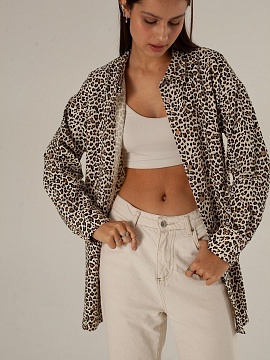 Рубашка Celine limited leopard