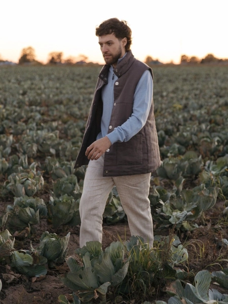 Жилет стеганый Snowfall graphite