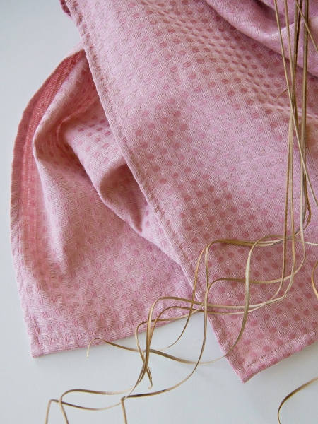 Полотенце умягченное Waffle dusty rose