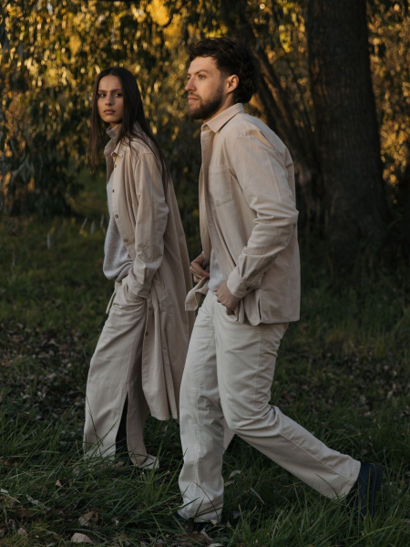 Платье-рубашка flannel Fresh natural