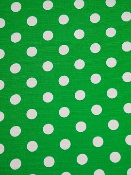 Ткань льняная Горошек-3