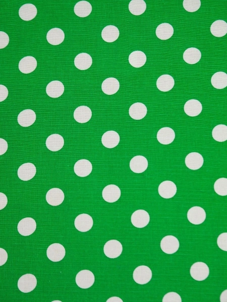 Ткань льняная Горошек-3