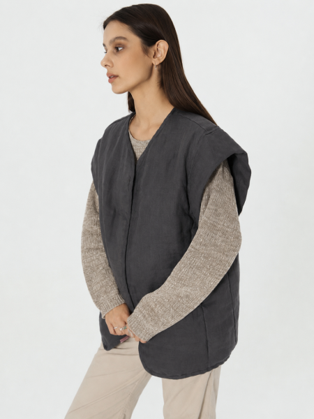 Куртка-жилет Boho graphite