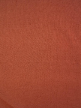 Ткань полульняная цвет оранжевый арт.199В