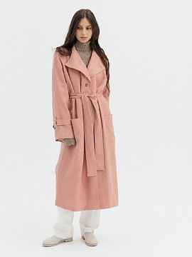 Тренч London dusty rose