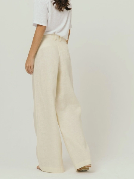 Брюки-палаццо Parisian limited ecru
