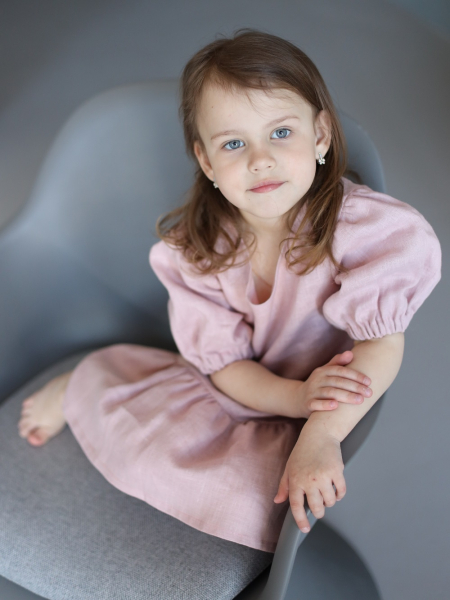 Платье детское Karolina mini dusty rose