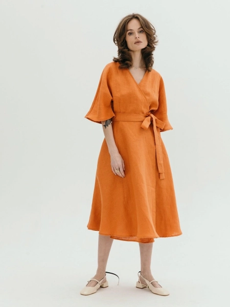 Платье Blossom limited terracotta