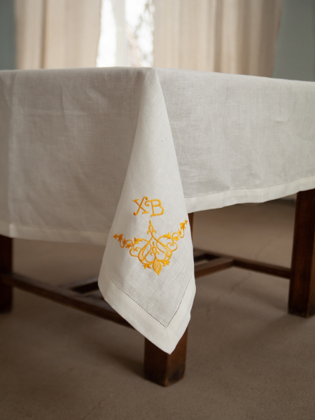 Скатерть льняная ХВ без салфеток